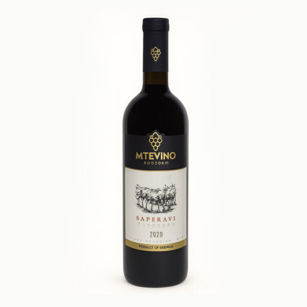 Mtevino Saperavi czerwone wytrawne