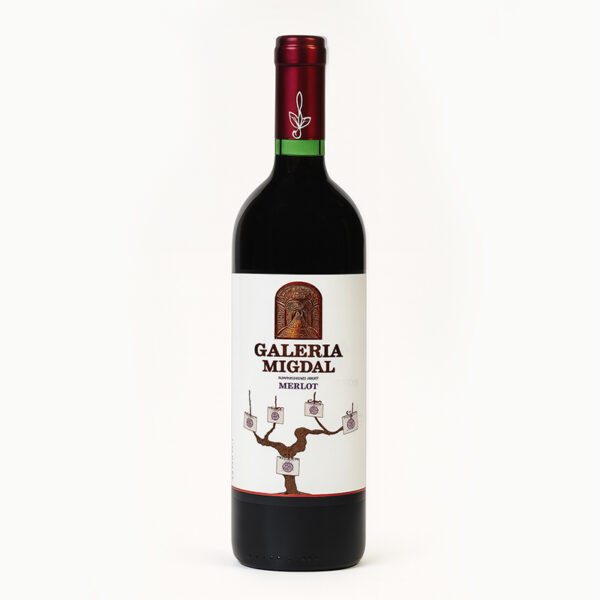 Galeria Migdal  Merlot czerwone półwytrawne